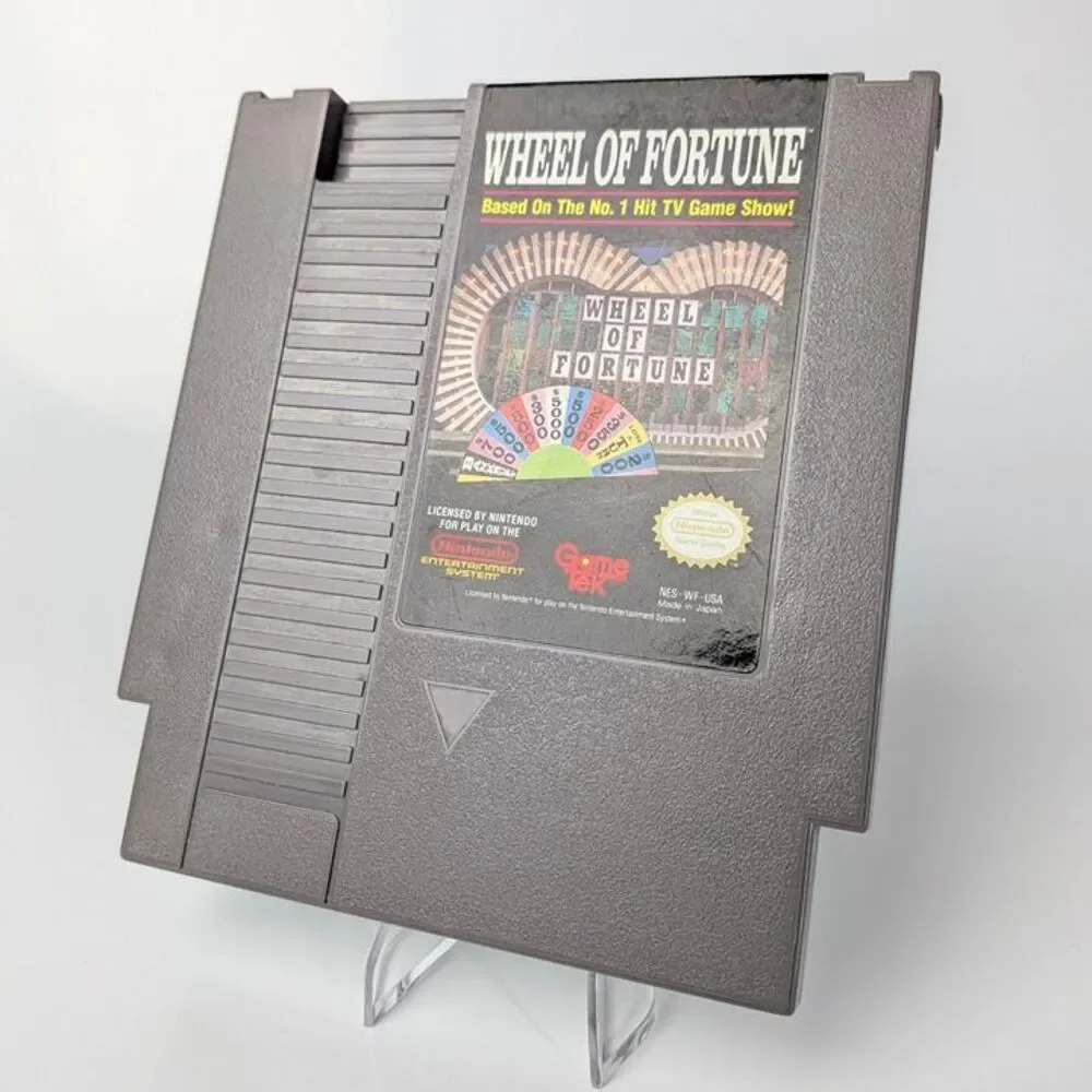 Wheel of Fortune - Authentic and Tested - NES